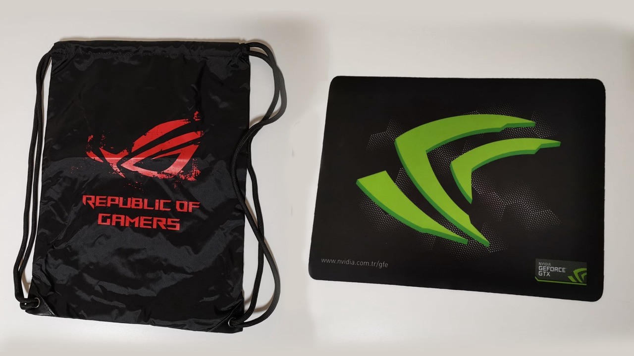 ROG çanta ve mouse pad sahibini buldu!